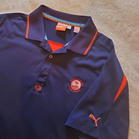 Puma Men’s Cool Cell Pebble Beach Golf Polo XL - Picture 6 of 11